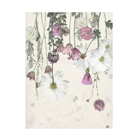 Grace Popp 'Flower Veil II' Canvas Art, 18x24